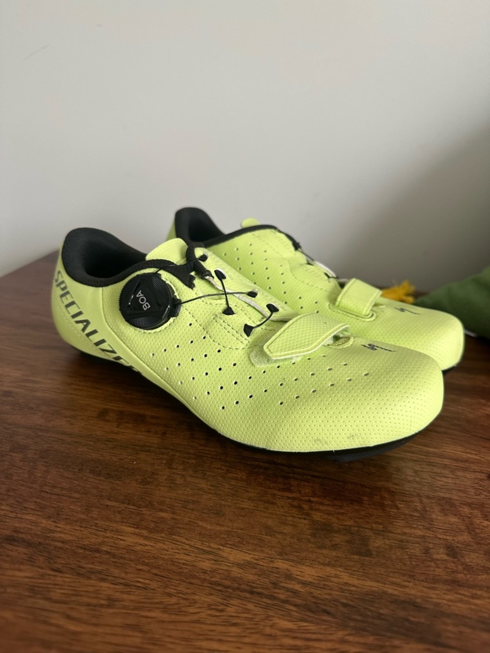 Specialized Torch 1.0 Road Cycling Shoes - Size 36 Limestone/Oak Green